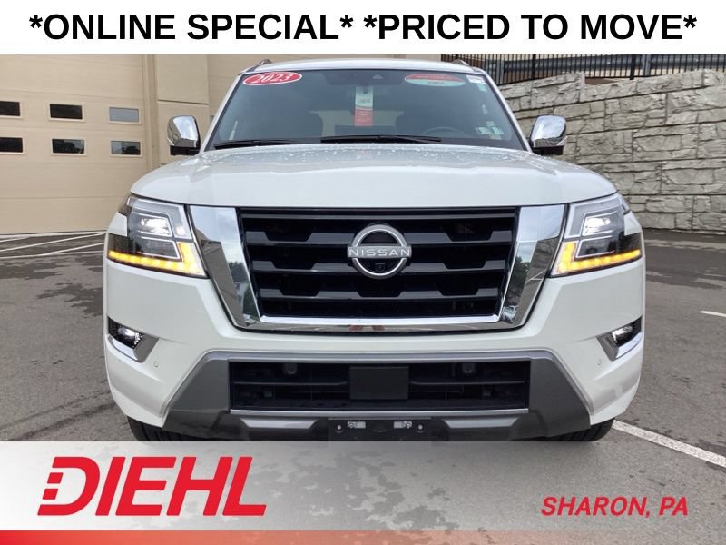 Used 2023 Nissan Armada Platinum w/ Captain's Chairs Package AWD/4WD image 2