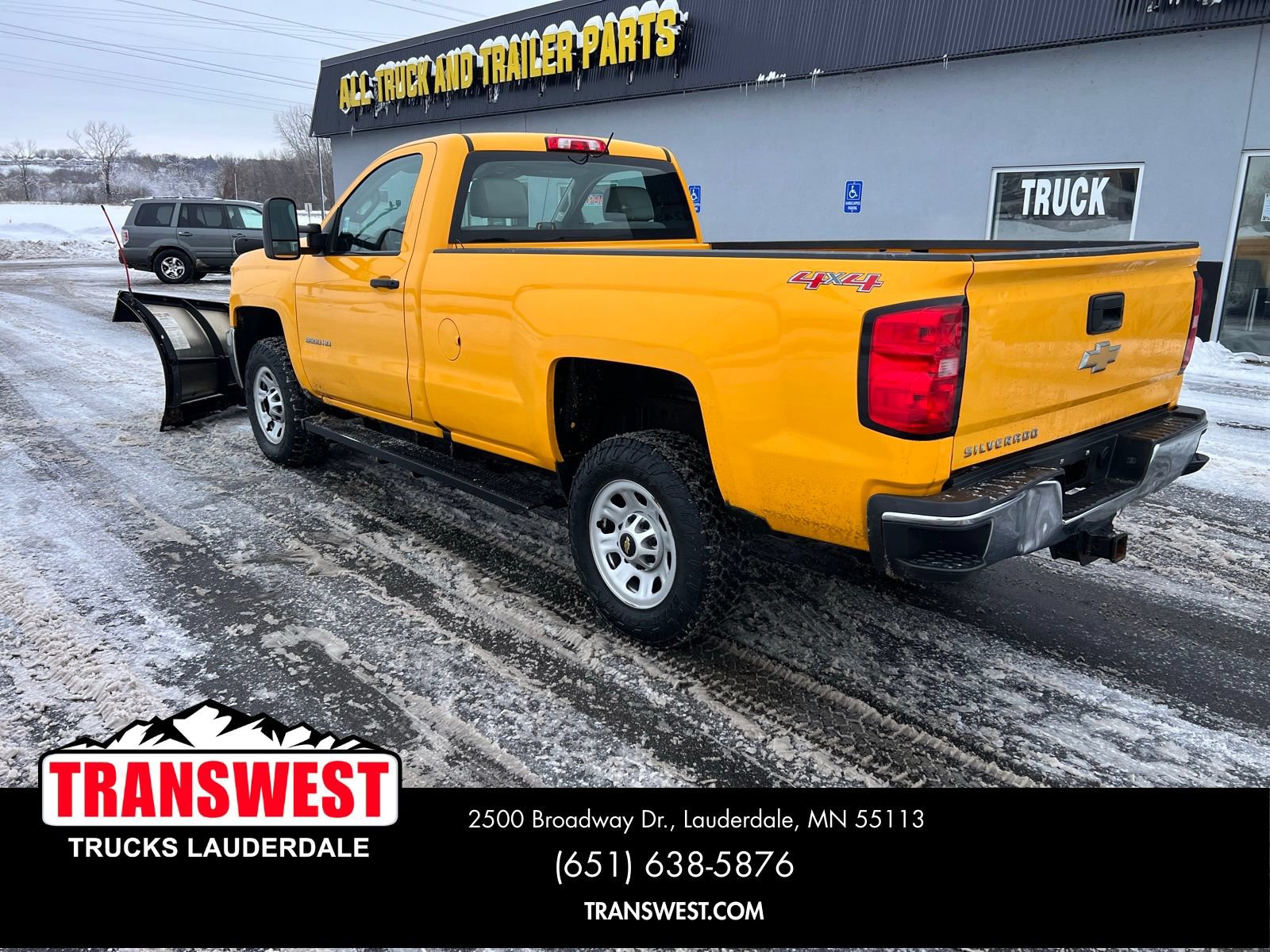 Used 2017 Chevrolet Silverado 3500 W/T w/ Snow Plow Prep Package AWD/4WD image 12