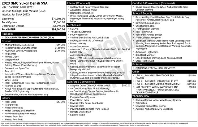 Certified 2023 GMC Yukon Denali image 6