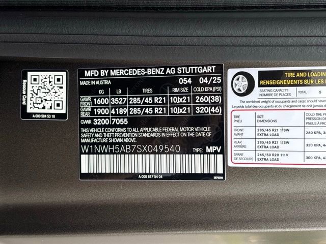 Certified 2025 Mercedes-Benz G 63 AMG 4MATIC image 72