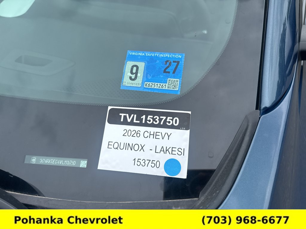 New 2027 Chevrolet Equinox RS w/ Convenience Package III AWD/4WD image 36