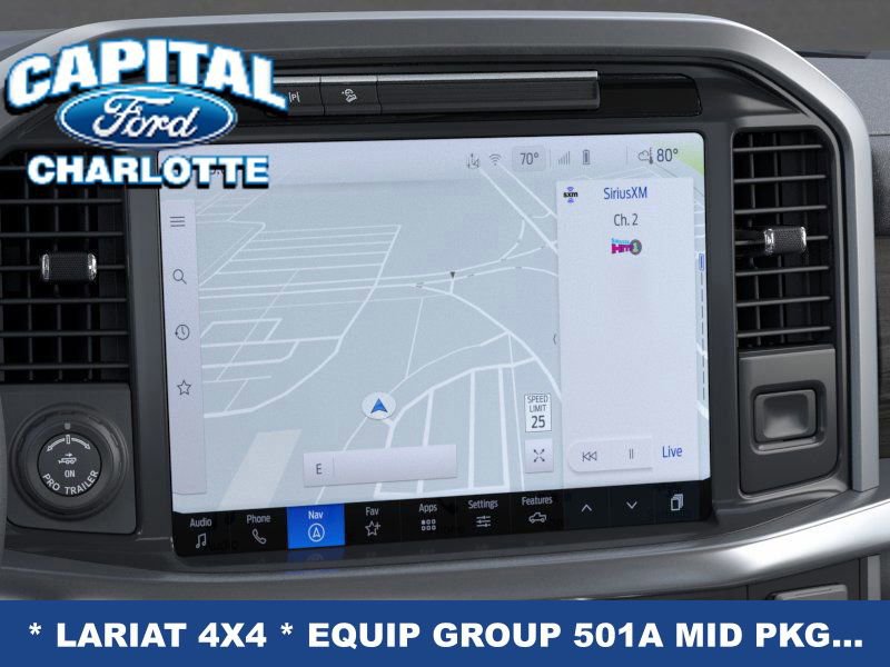 New 2025 Ford F150 Lariat w/ Equipment Group 501A Mid image 15