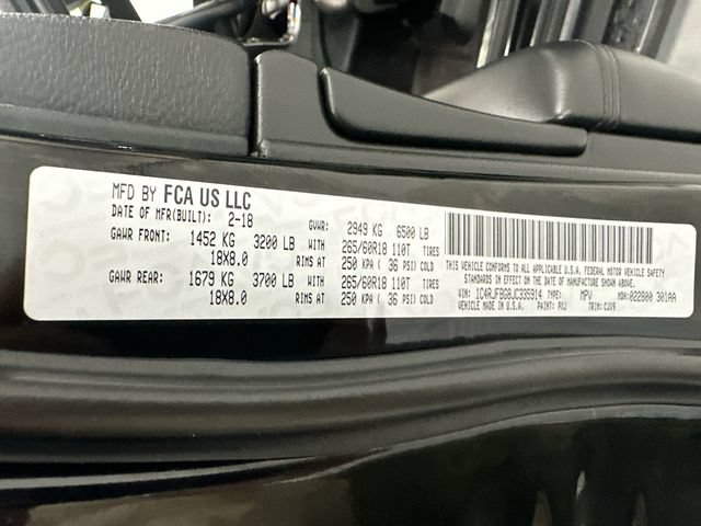 Used 2018 Jeep Grand Cherokee Limited AWD/4WD image 38