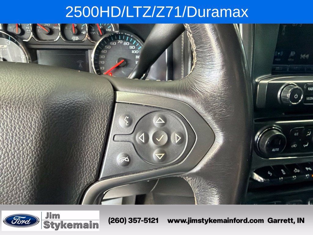 Used 2017 Chevrolet Silverado 2500 LTZ w/ Duramax Plus Package AWD/4WD image 23