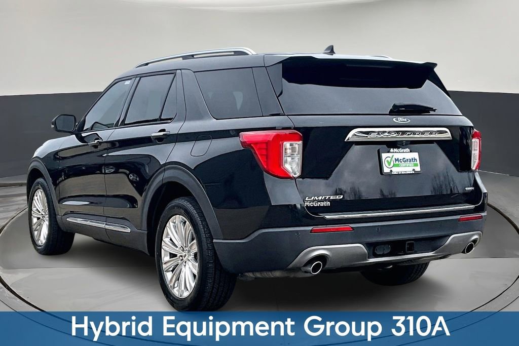 Used 2021 Ford Explorer Limited w/ Hybrid Equipment Group 310A image 4