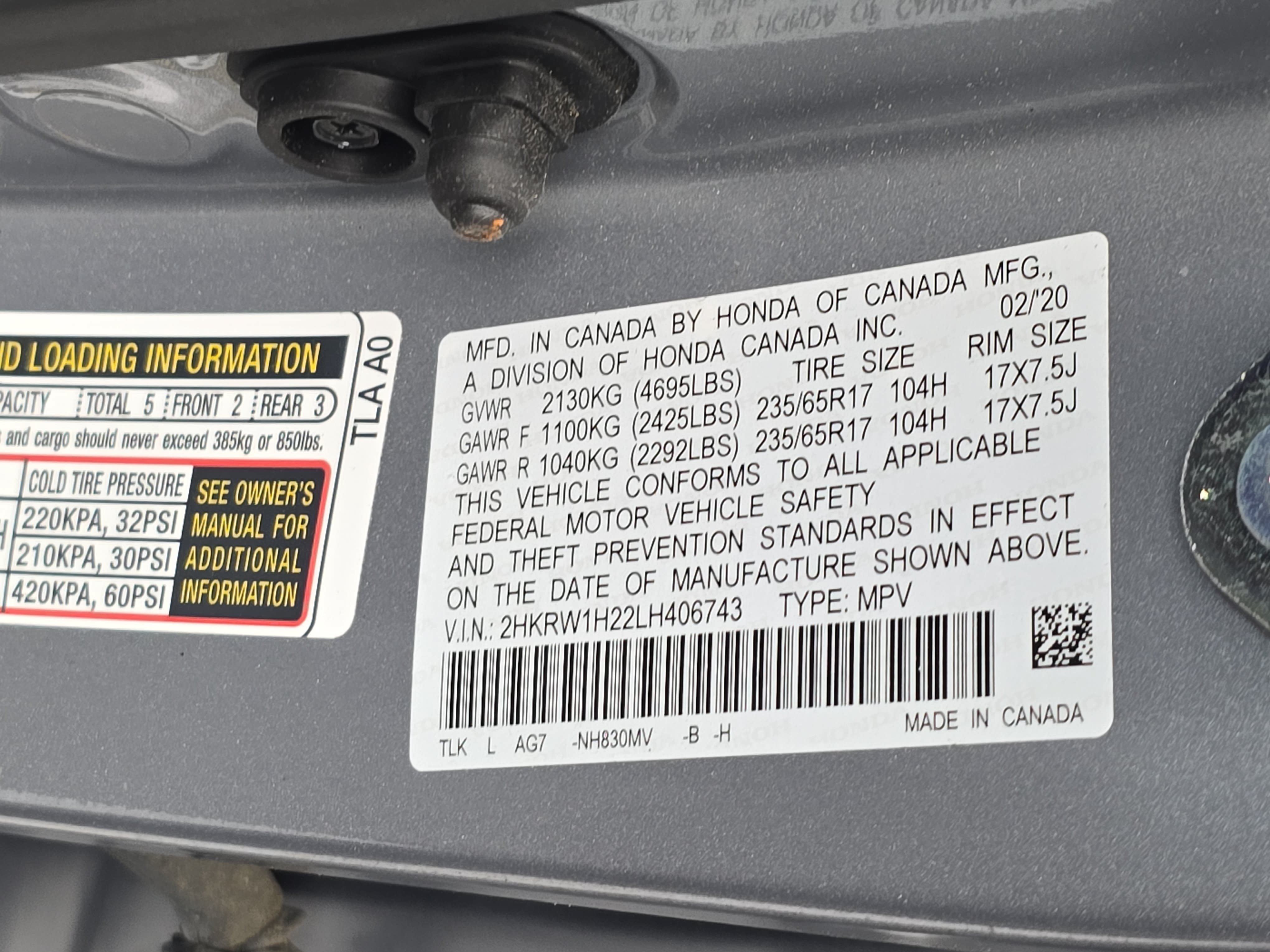 Used 2020 Honda CR-V LX image 34