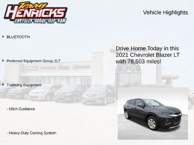 Used 2021 Chevrolet Blazer LT w/ LPO, Floor Liner Package FWD image 4