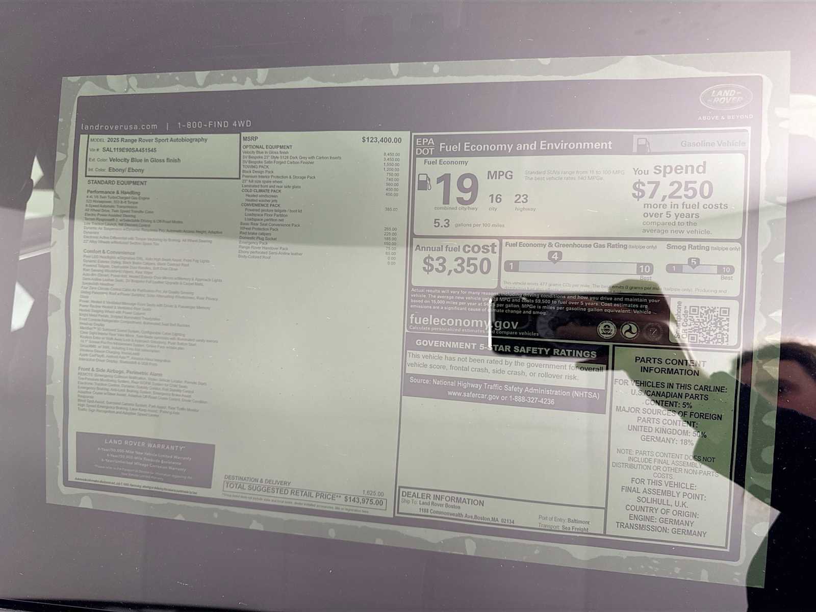 New 2025 Land Rover Range Rover Sport Autobiography image 28