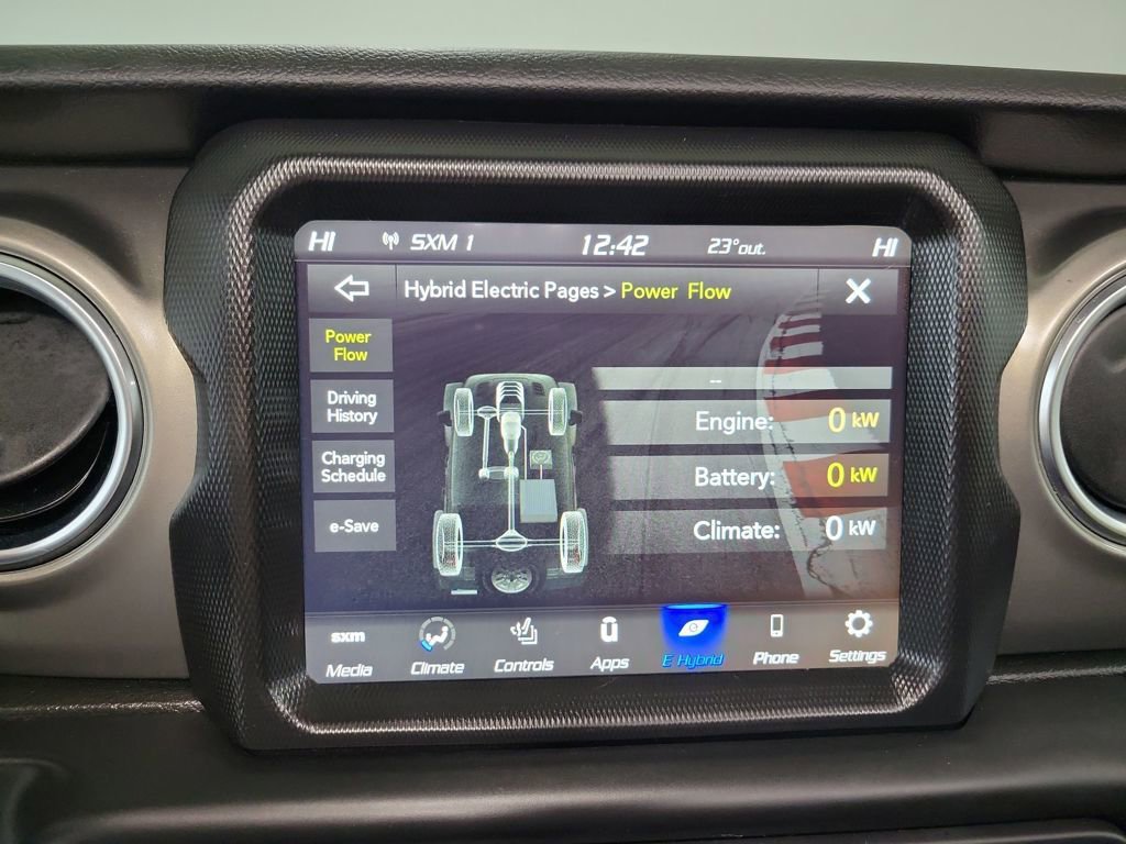 Used 2023 Jeep Wrangler Unlimited Rubicon 4xe w/ Cold Weather Group image 47