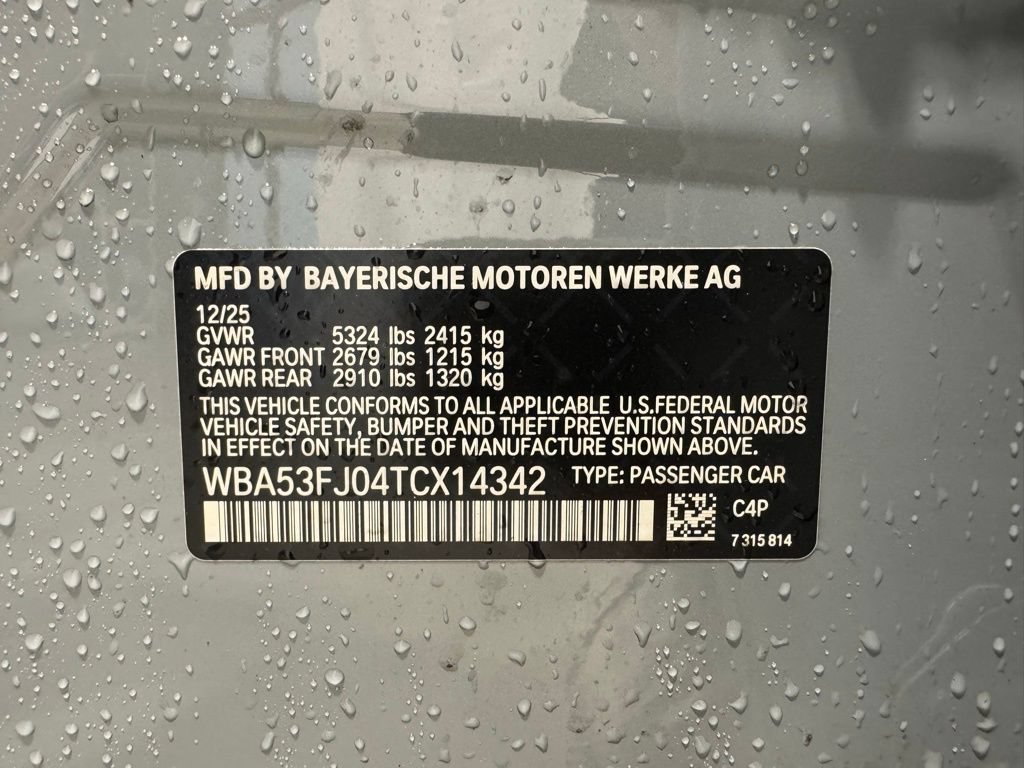 Used 2026 BMW 530i xDrive w/ M Sport Package AWD/4WD image 28