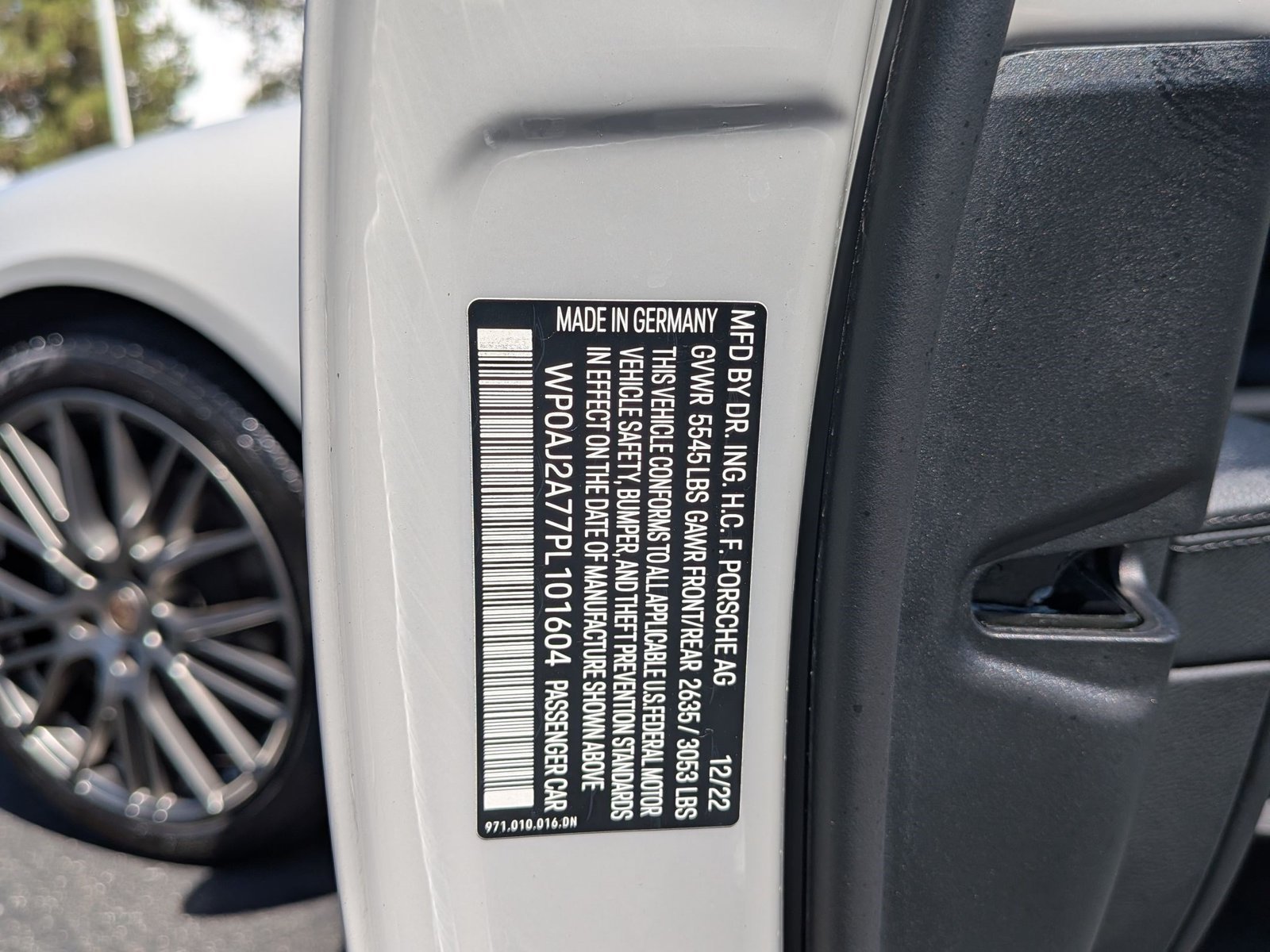 Certified 2023 Porsche Panamera Platinum Edition RWD image 27