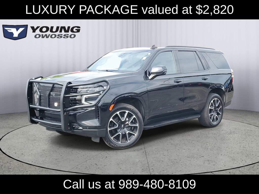 Used 2021 Chevrolet Tahoe RST w/ Luxury Package image 1