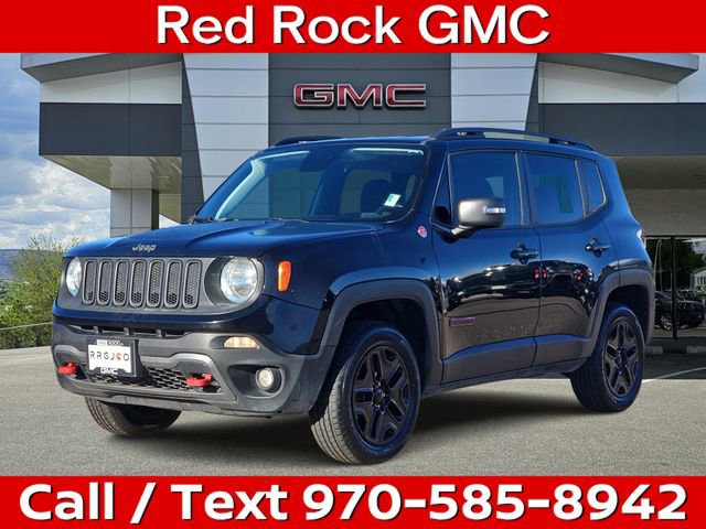 Used 2018 Jeep Renegade Trailhawk w/ UConnect 8.4 Nav Group AWD/4WD image 1