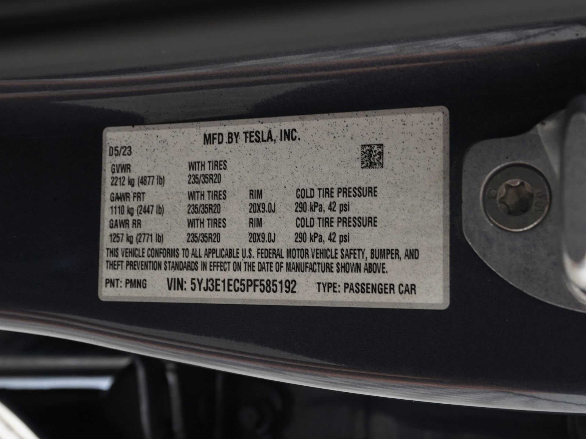 Used 2023 Tesla Model 3 Performance AWD/4WD image 38