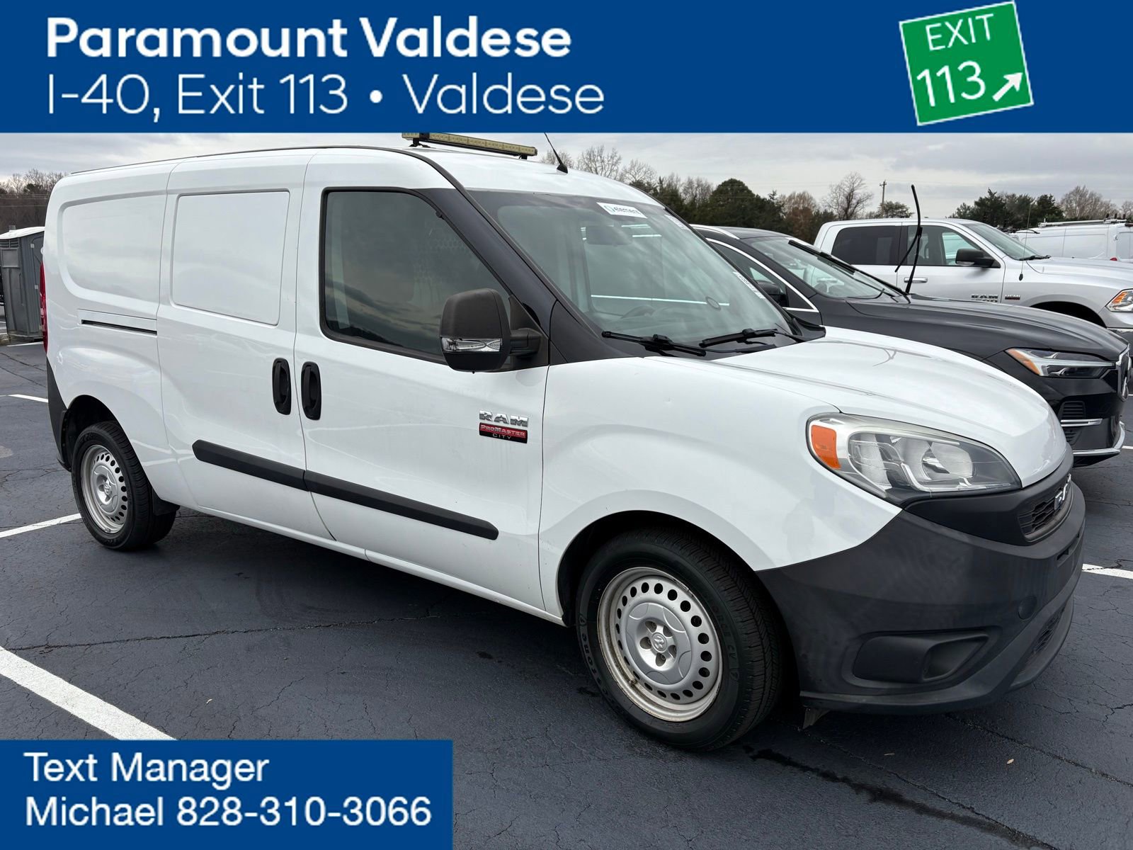 Used 2019 RAM ProMaster City Tradesman image 1