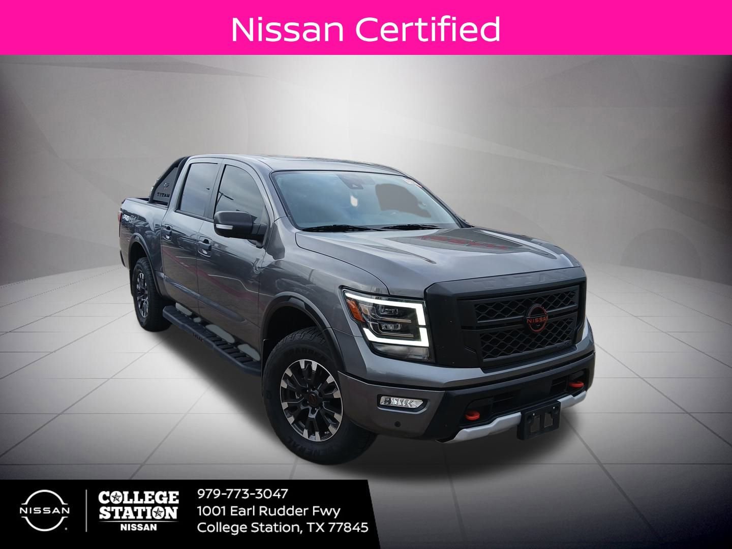 Certified 2024 Nissan Titan PRO-4X w/ Pro-4x Convenience Package