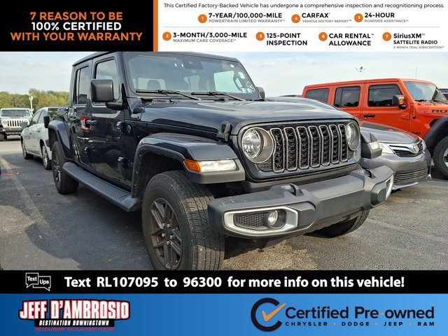 Certified 2024 Jeep Gladiator Sport AWD/4WD image 1