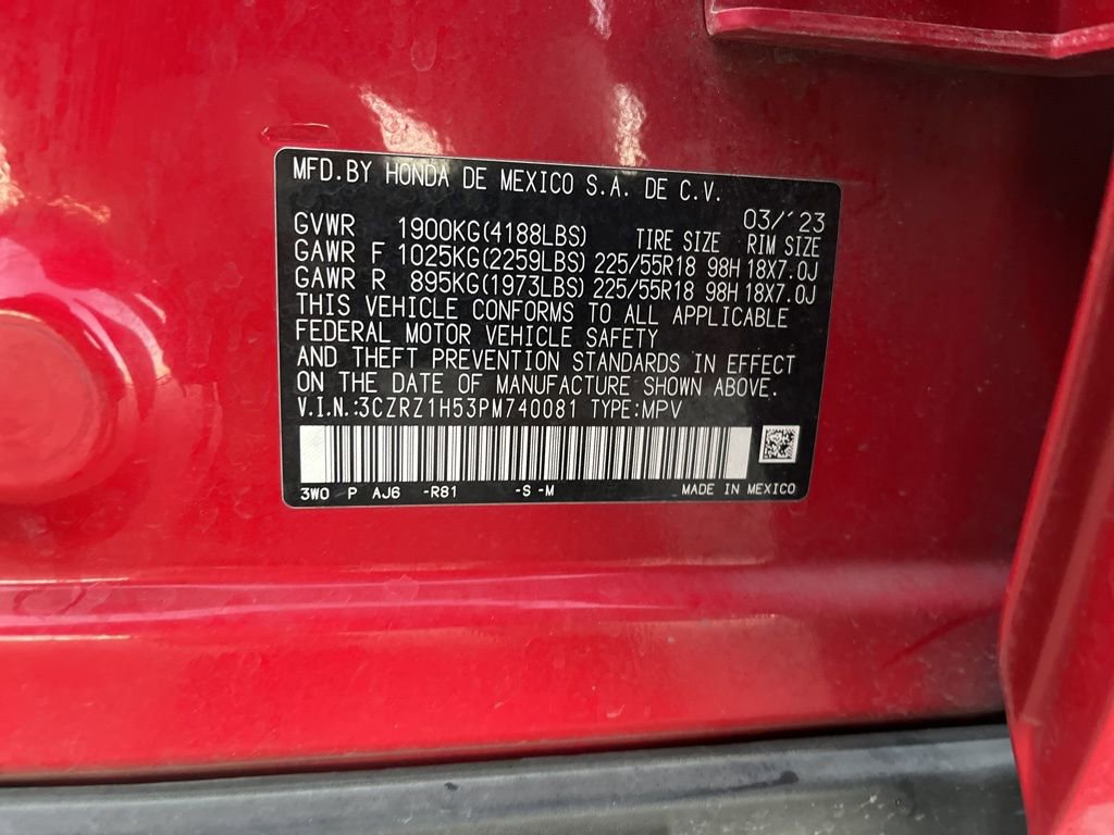 Used 2023 Honda HR-V Sport image 11