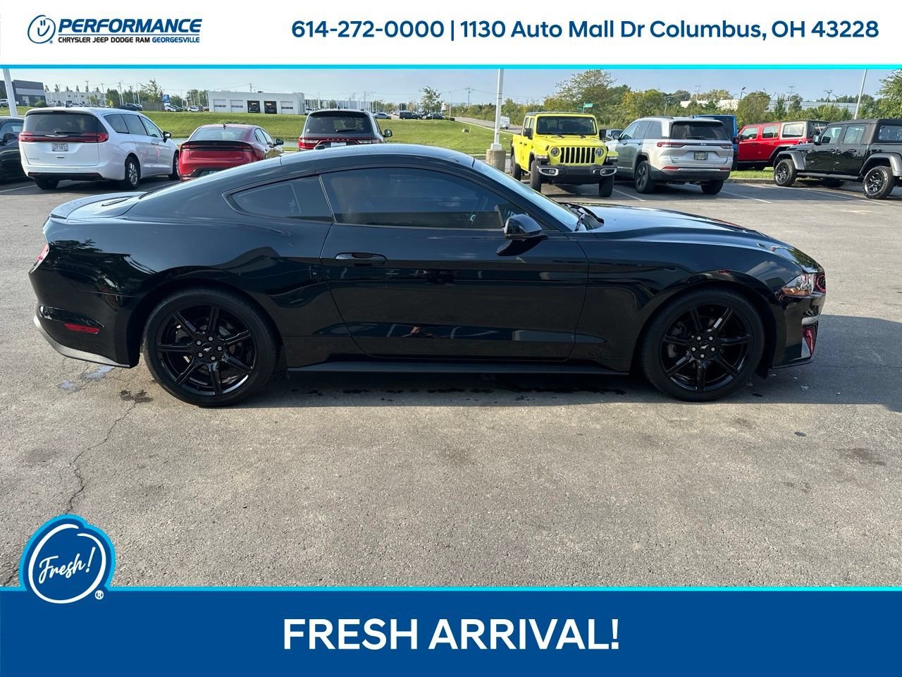 Used 2018 Ford Mustang Premium w/ Black Accent Package RWD image 3