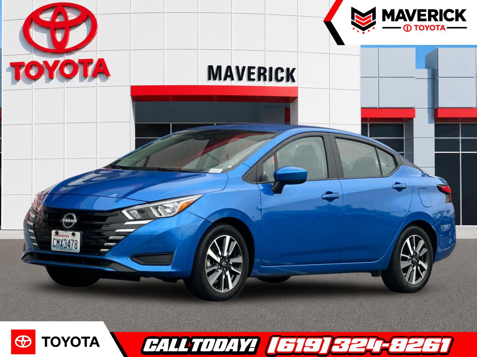 Used 2024 Nissan Versa SV FWD image 1