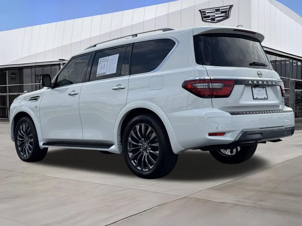 Used 2022 Nissan Armada Platinum w/ Captain's Chairs Package RWD image 6