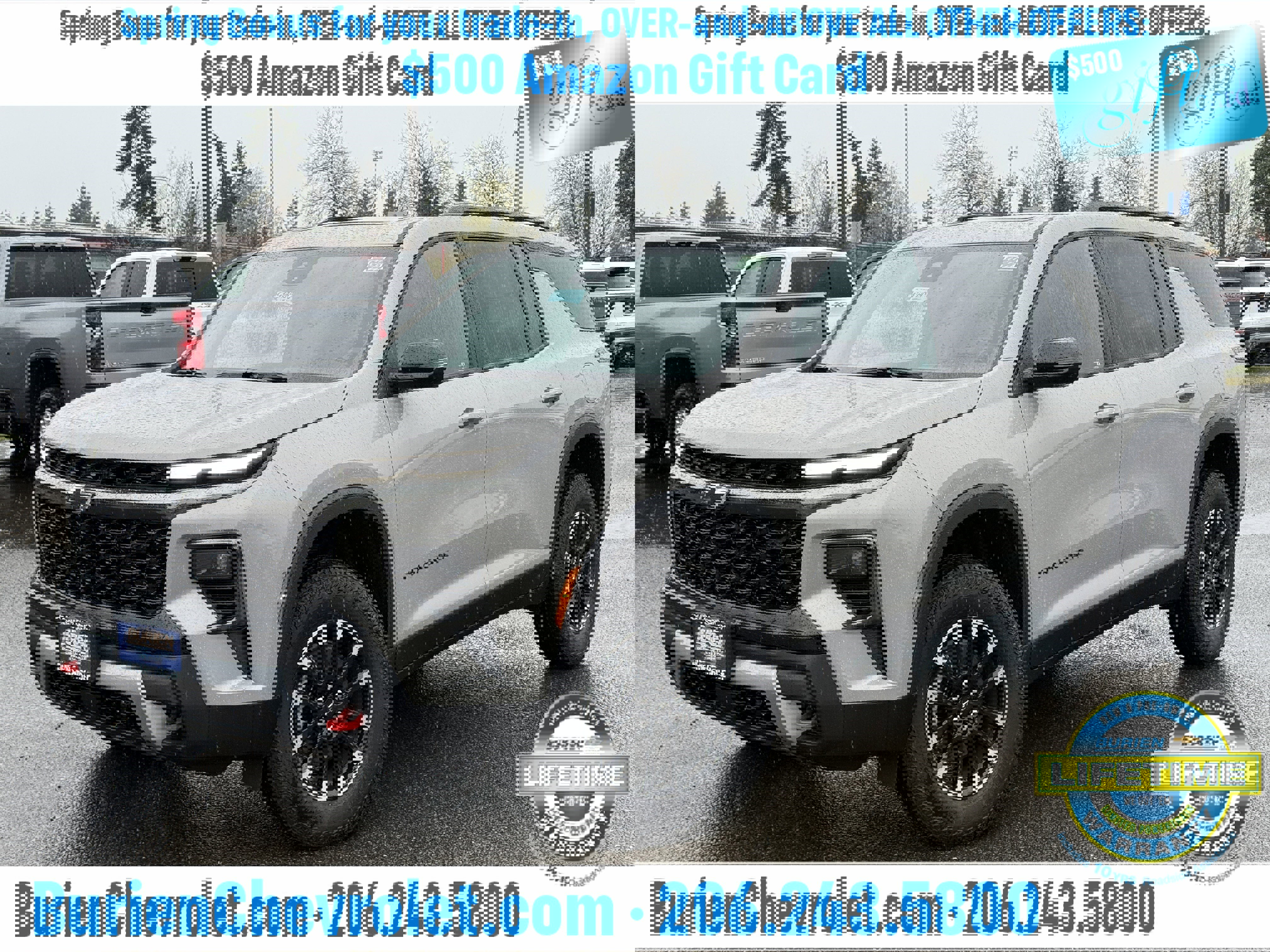 New 2026 Chevrolet Traverse Z71 w/ LPO, Floor Liner Package image 1