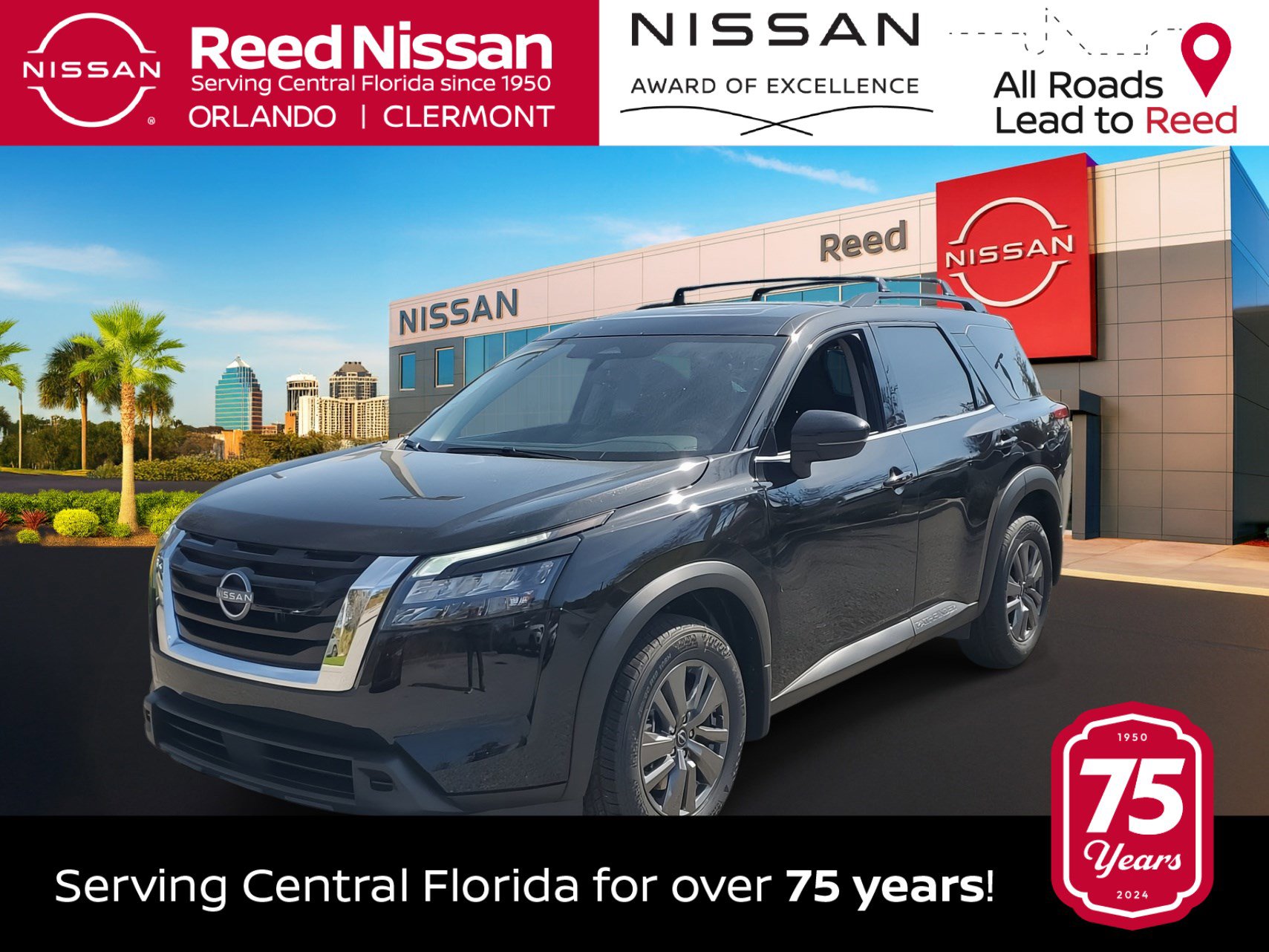 New 2025 Nissan Pathfinder SV w/ SV Premium Package