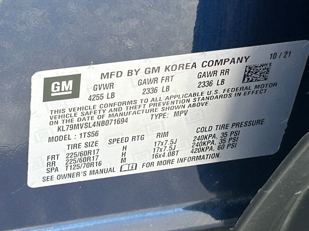 Used 2022 Chevrolet TrailBlazer ACTIV FWD image 37