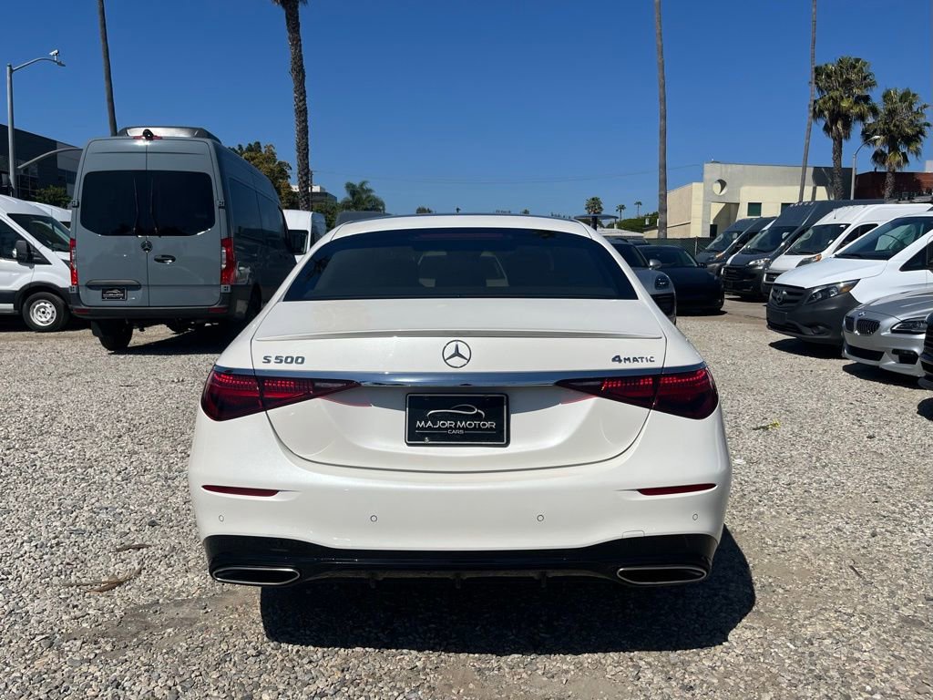 Used 2022 Mercedes-Benz S 500 4MATIC w/ AMG Line Package image 6
