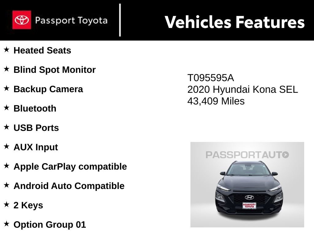 Used 2020 Hyundai Kona SEL image 9