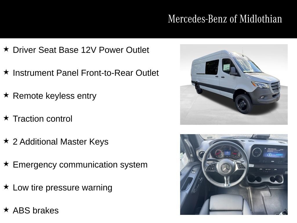 New 2025 Mercedes-Benz Sprinter 2500 image 18