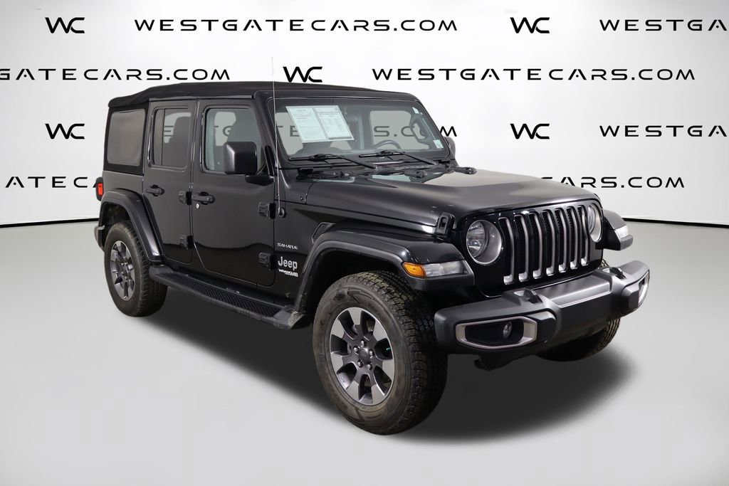 Used 2018 Jeep Wrangler Unlimited Sahara image 42