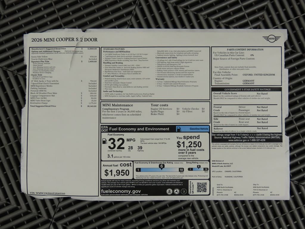 Used 2026 MINI Cooper S image 9