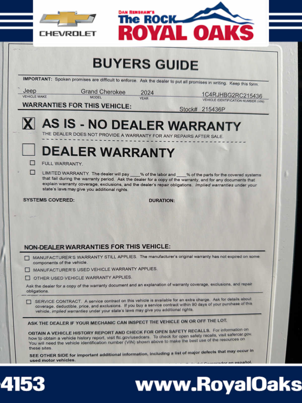 Used 2024 Jeep Grand Cherokee Limited AWD/4WD image 31