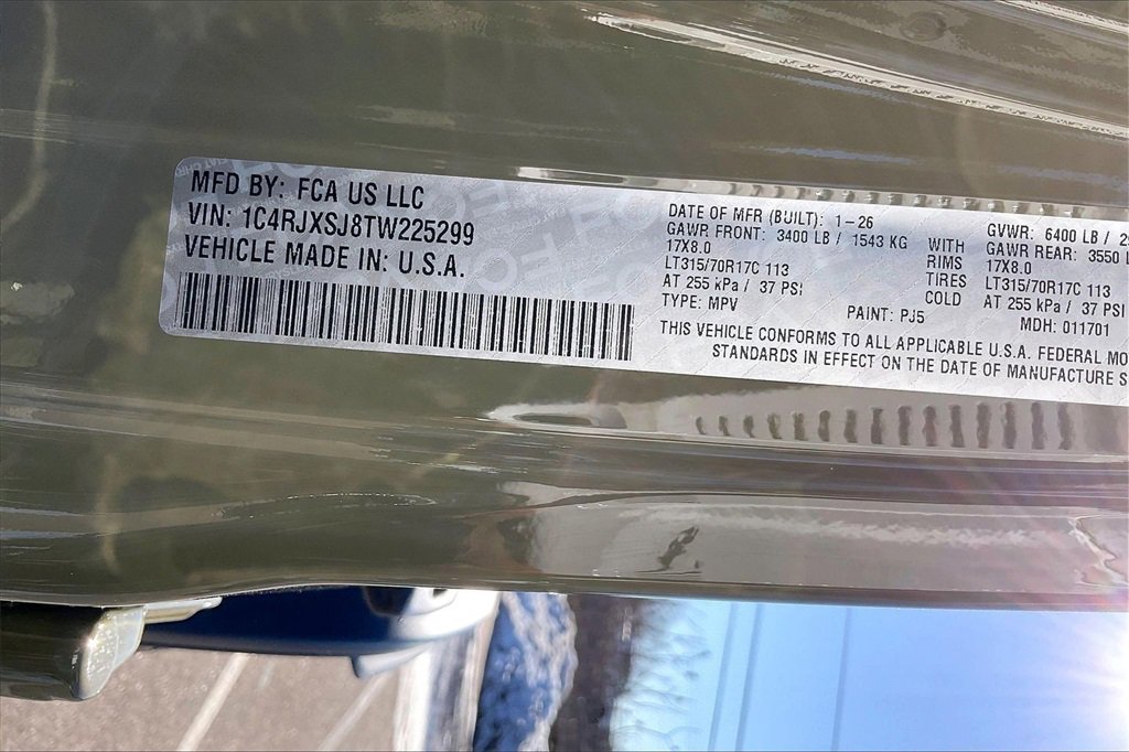 New 2026 Jeep Wrangler Unlimited Rubicon 392 image 13