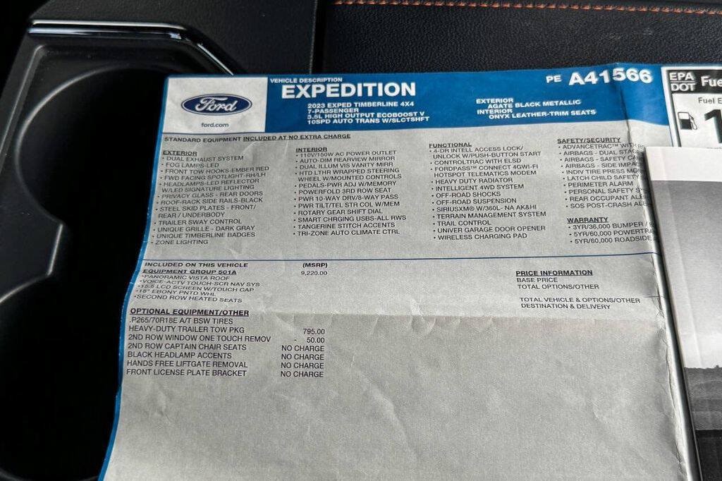 Used 2023 Ford Expedition Timberline AWD/4WD image 41