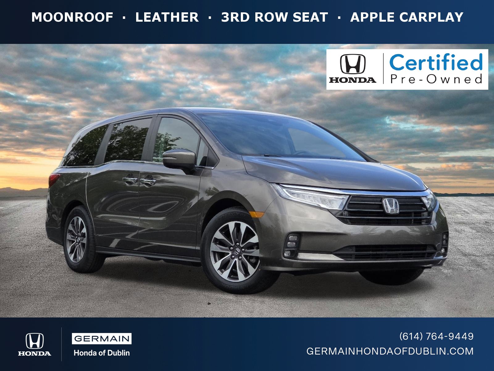 Used 2022 Honda Odyssey EX-L