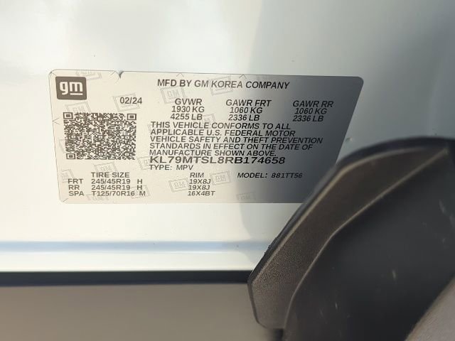 Used 2024 Chevrolet TrailBlazer RS w/ Driver Confidence Package image 30