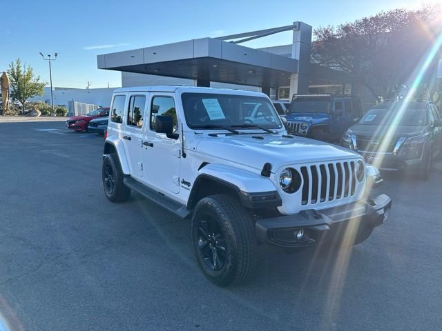Used 2021 Jeep Wrangler Unlimited Sahara AWD/4WD image 4