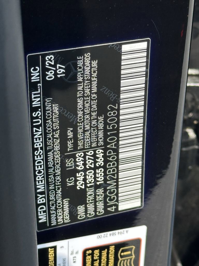 Certified 2023 Mercedes-Benz EQE 350+ SUV image 36