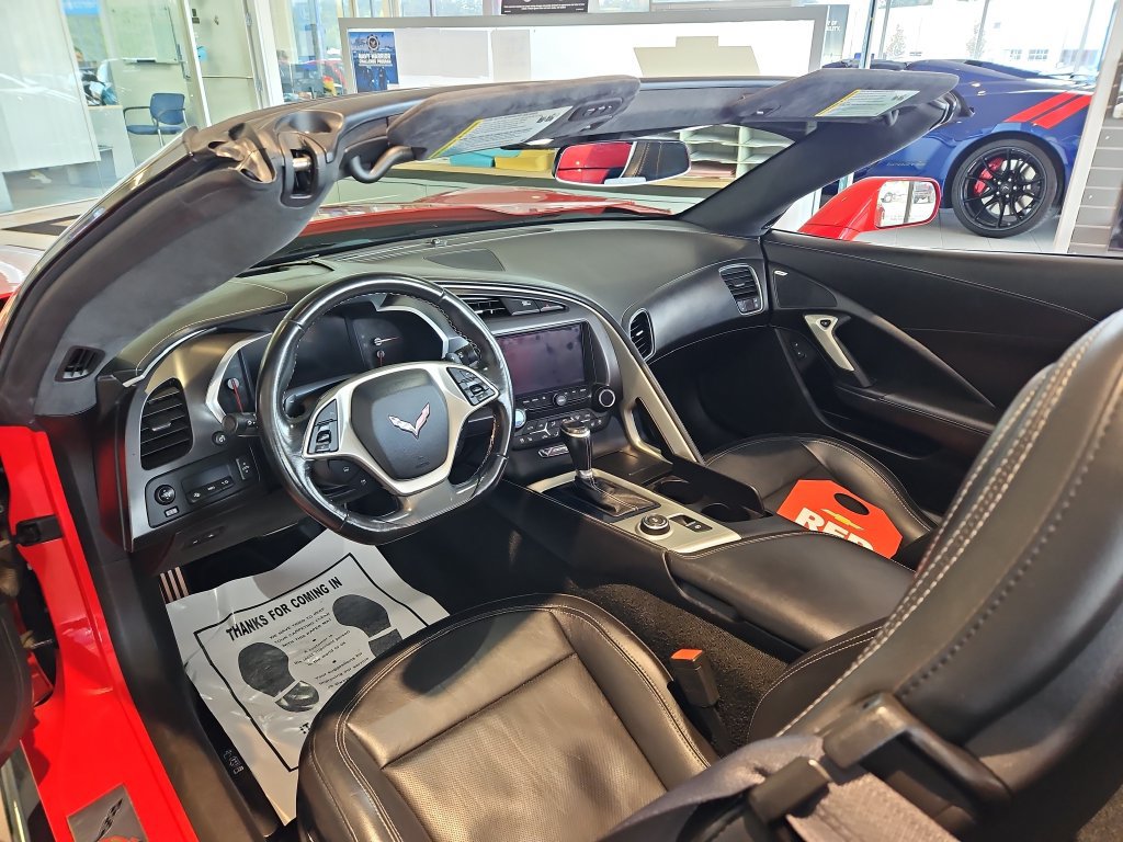Certified 2017 Chevrolet Corvette Stingray Convertible w/ 3LT Preferred Equipment Group RWD image 1