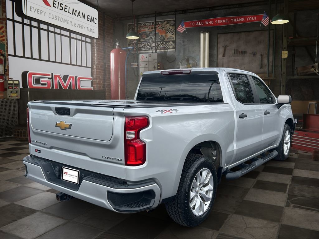 Certified 2022 Chevrolet Silverado 1500 Custom w/ Safety Confidence Package AWD/4WD image 3