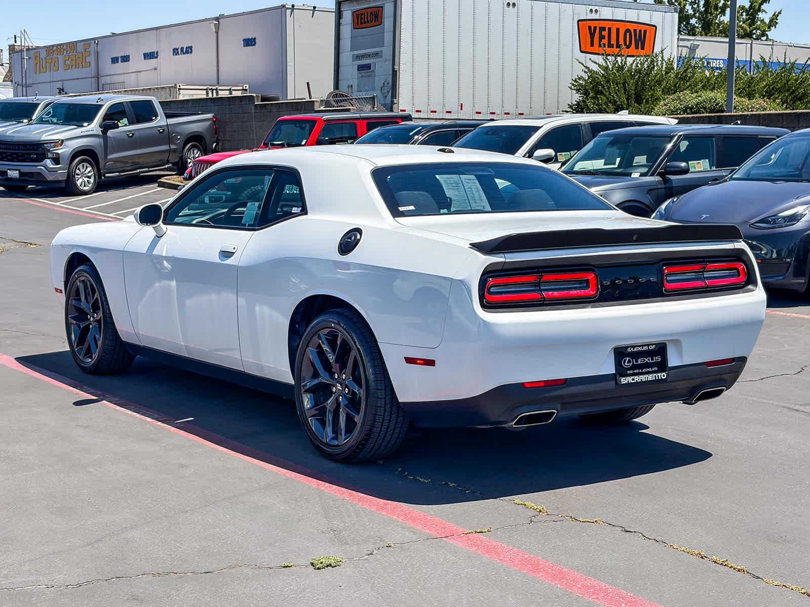 Used 2023 Dodge Challenger SXT w/ Blacktop Package RWD image 2