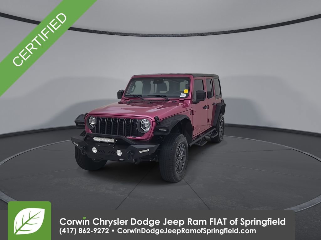 Certified 2024 Jeep Wrangler Sport S image 6