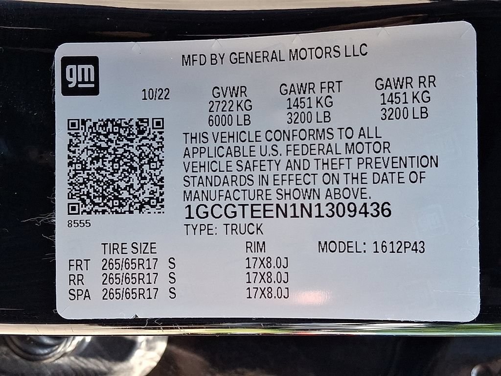 Used 2022 Chevrolet Colorado ZR2 AWD/4WD image 27