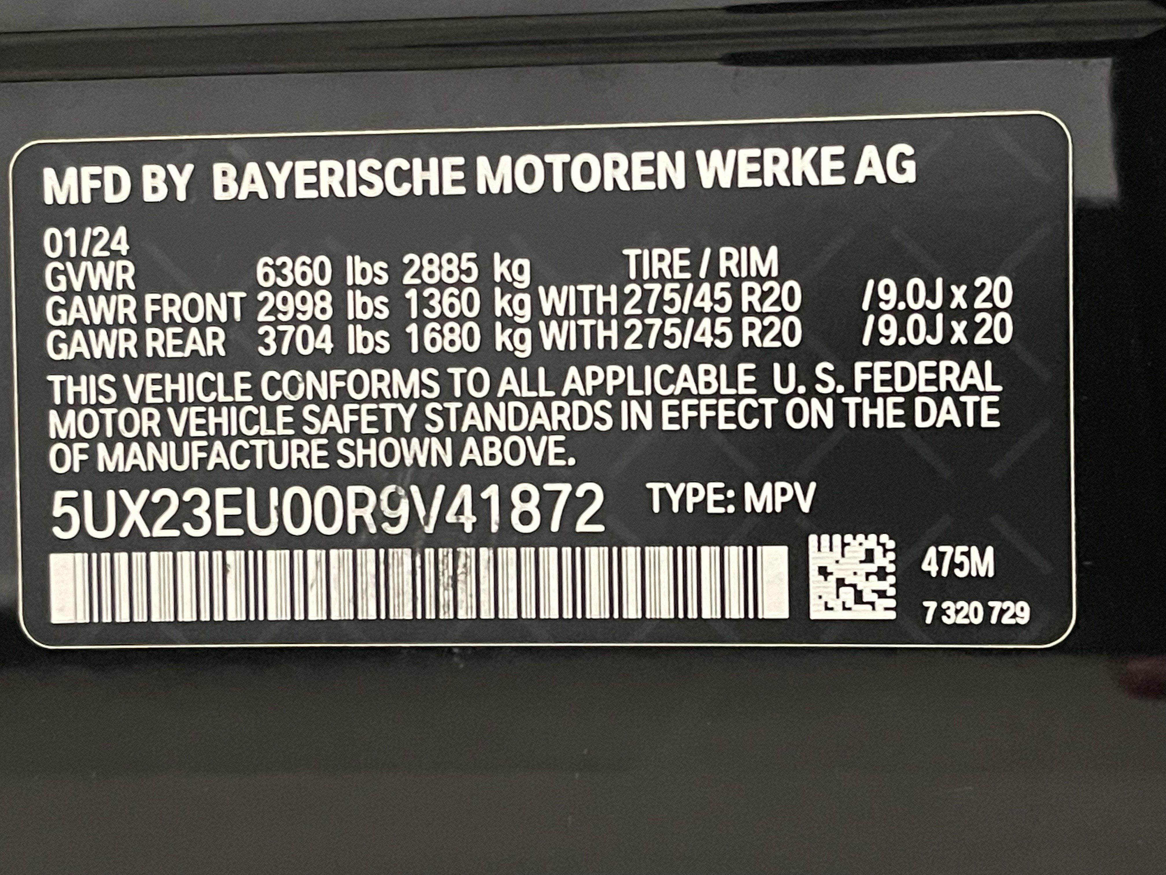 Certified 2024 BMW X5 xDrive40i w/ Premium Package AWD/4WD image 25