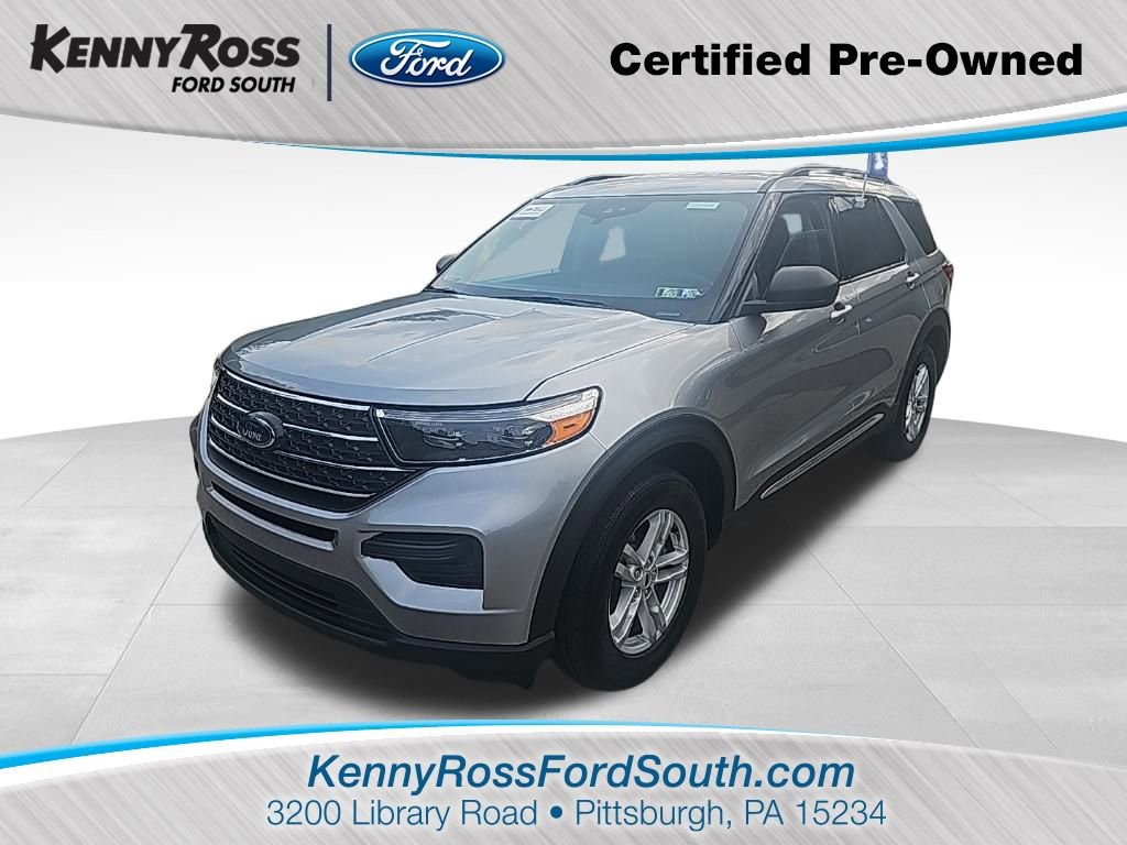 Certified 2022 Ford Explorer XLT w/ Class IV Trailer Tow Package