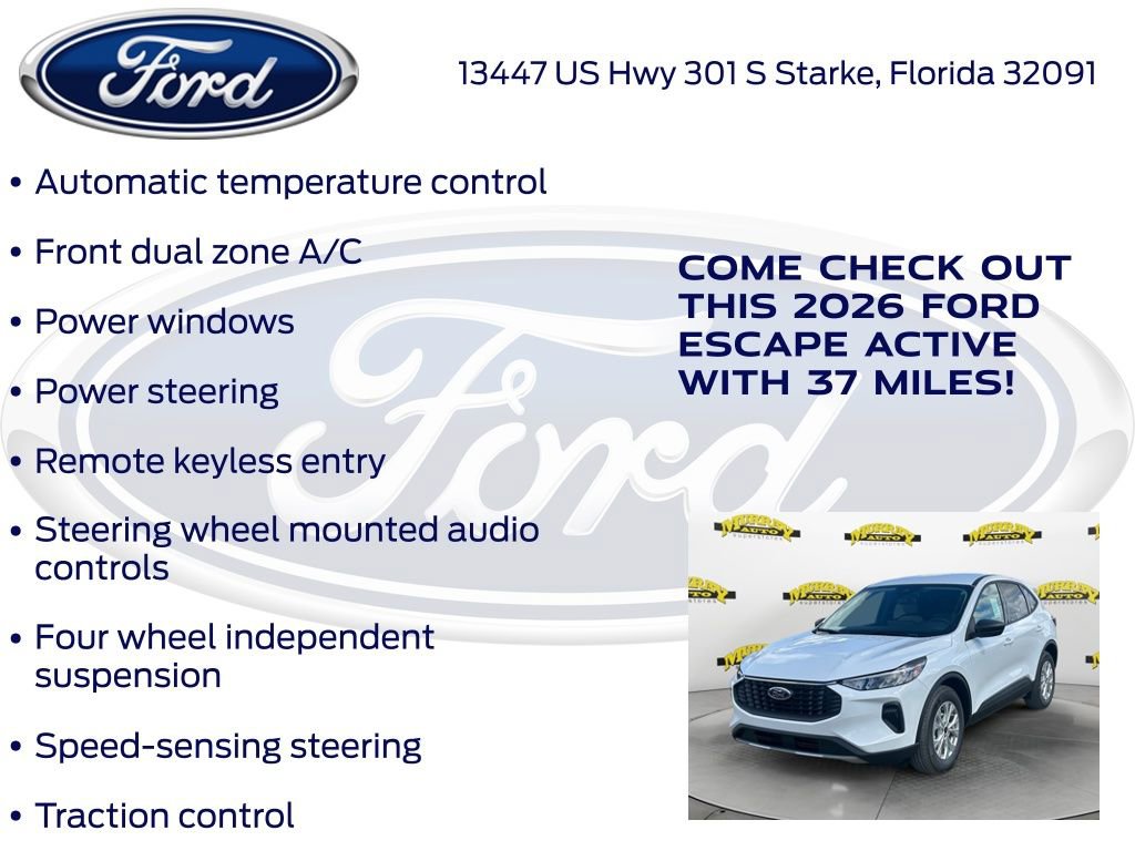 New 2026 Ford Escape Active w/ Tech Pack #1 FWD image 20