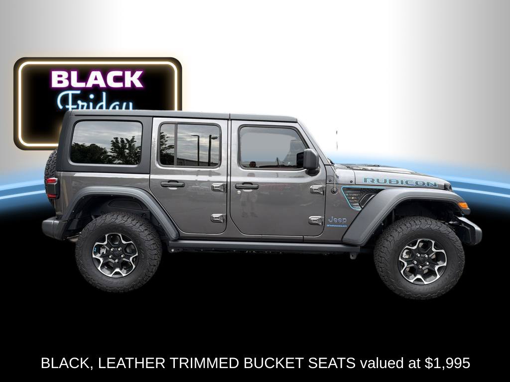 Certified 2023 Jeep Wrangler Unlimited Rubicon 4xe w/ Dual Top Group AWD/4WD image 2