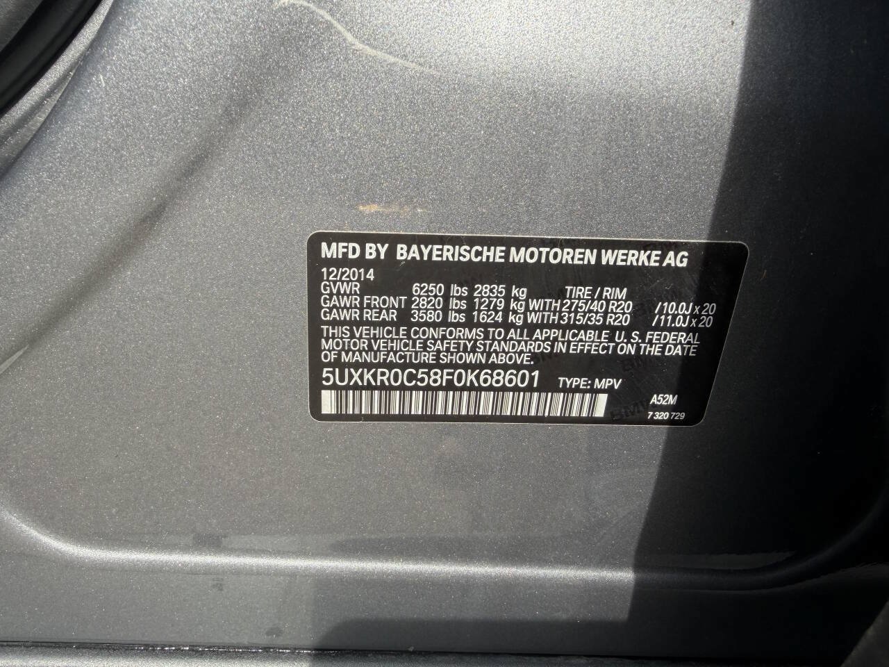 Used 2015 BMW X5 xDrive35i AWD/4WD image 10